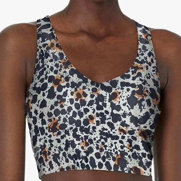 Sage V-neck Sport Bra - Picture 1 of 9